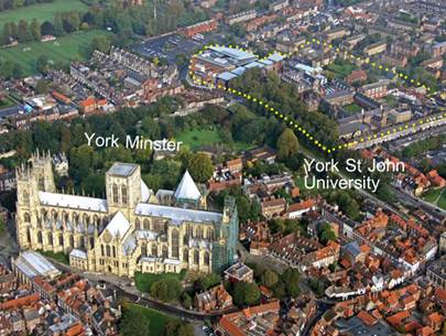 เรียนต่ออังกฤษ ณ York St John University - UK ดูแลโดยเอเจนซี่ I Study UK