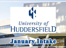 สมัครเรียนต่อปริญญาโท ป.ตรีอังกฤษ มกราคม University of Huddersfield UK