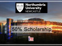 ทุนเรียนต่อปริญญาโทประเทศอังกฤษ northumbria-university-newcastle-uk-scholarship-thai-student-profile