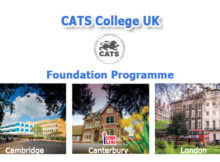 สมัครเรียนต่อ Fast Track Foundation อังกฤษ Foundation อังกฤษ cats college uk london canterbury cambrdige bangkok thailand apply study uk agent istudyuk