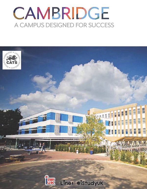 สมัครเรียน CATS College ติดต่อเอเยนต์เรียนต่อประเทศอังกฤษ สมัครเรียนต่อ CATS College UK Pathway ประเทศอังกฤษ CATS College London Cambridge Canterbury Academic English, High School Term, GCSE, Fast-Track GCSE, Pre-Program, A level, Fast Track A Level, IB Diploma, Foundation, Fast-Track Foundation, NCUK International Year One in Business and Summer course กับ เอเยนซี่ I Study UK ปรึกษาฟรีดูแลตลอดระยะเวลาในต่างแดน College เจ้าหน้าที่ I Study UK ผ่านการอบรมความรู้เฉพาะโดย British Council