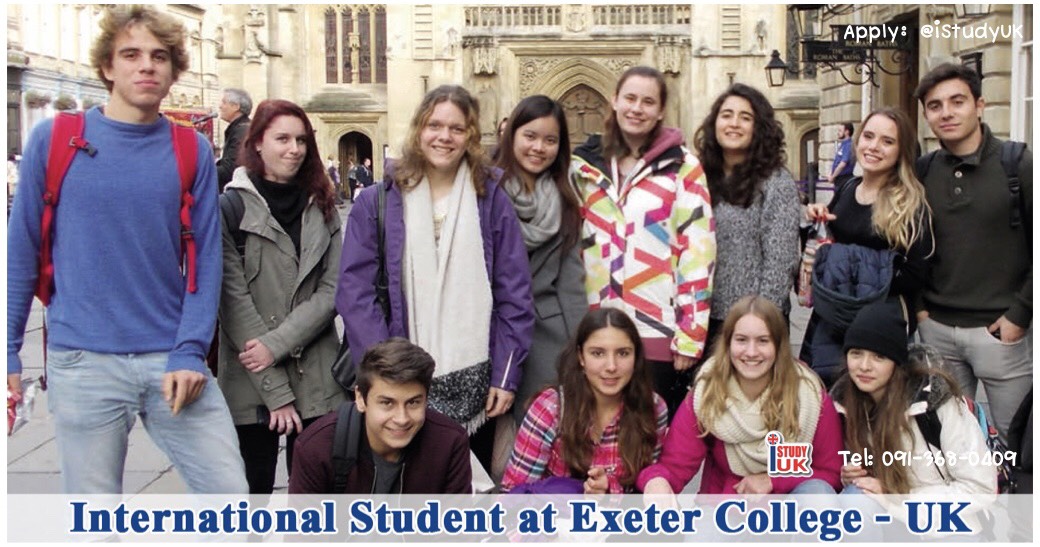 การดูแลนักเรียนต่างชาติ Exeter College เรียนต่อ A-Level, IB and Foundation ที่ประเทศอังกฤษ ณ Exeter College UK