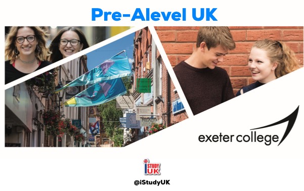 Pre-ALevel in UK 2019 เรียน Pre-Alevel ที่โรงเรียนรัฐบาลในอังกฤษ Exeter College ก่อนเข้ามหาวิทยาลัยดังของอังกฤษ กับ เอเยนซี่ I Study UK ปรึกษาฟรีดูแลตลอดระยะเวลาในต่างแดน College เจ้าหน้าที่ I Study UK ผ่านการอบรมความรู้เฉพาะโดย British Council