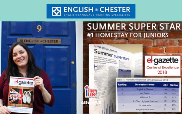 เรียนต่ออังกฤษ English in Chester School โรงเรียนสอนภาษาเน้นคุณภาพชั้นนำในประเทศอังกฤษ สมัคร English in Chester School กับ เอเยนซี่ I Study UK ปรึกษาฟรีดูแลตลอดระยะเวลาในต่างแดน 