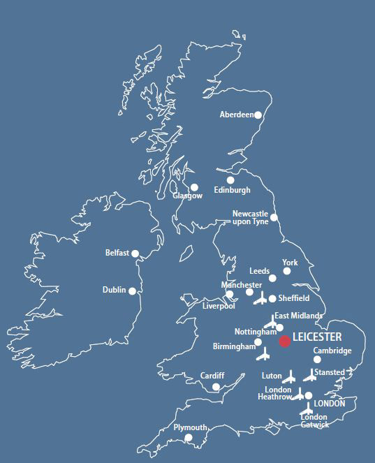 DeMontfort University DMU Leicester city location