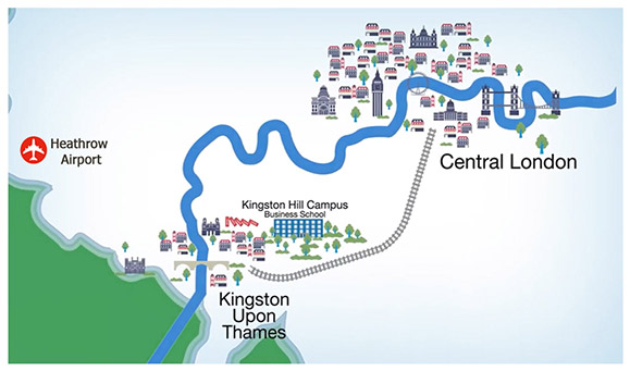 เรียนต่อปริญญาตรีโทประเทศอังกฤษ Kingston University London กับเอเจนซี่เรียนต่ออังกฤษ I Study UK...We focus only UK