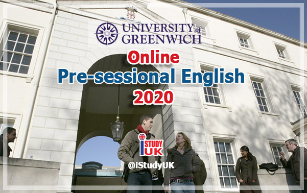 สมัครเรียนต่ออังกฤษลอนดอน มหาวิทยาลัย Greenwich กับ เอเยนซี่ I Study UK ปรึกษาฟรี ได้คะแนน IELTS 4.0 4.5 5.0 5.5 6.0 ต้องเรียนเรียนต่ออังกฤษ pre-sessional english course University of Greenwich London นานเท่าไหร่ก่อนเรียนต่อปริญญาตรีและปริญญาโทอังกฤษลอนดอน 2020 สำหรับนักเรียนไทย