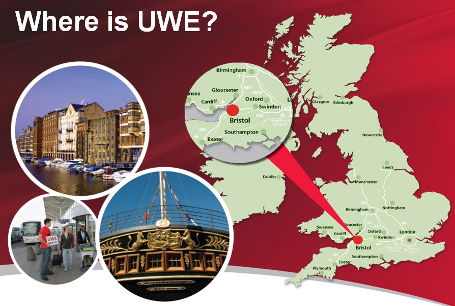 เรียนต่อป. โทป.ตรี อังกฤษ ที่ UWE - Bristol - University of the West of England Bristol City - จบจาก ABAC จากมหาวิทยาลัยอินเตอร์ไม่ใช้ IELTS